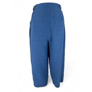 Runaway Bicycle Women’s Blue Linen Cotton Pants Trousers Large Lagenlook $278